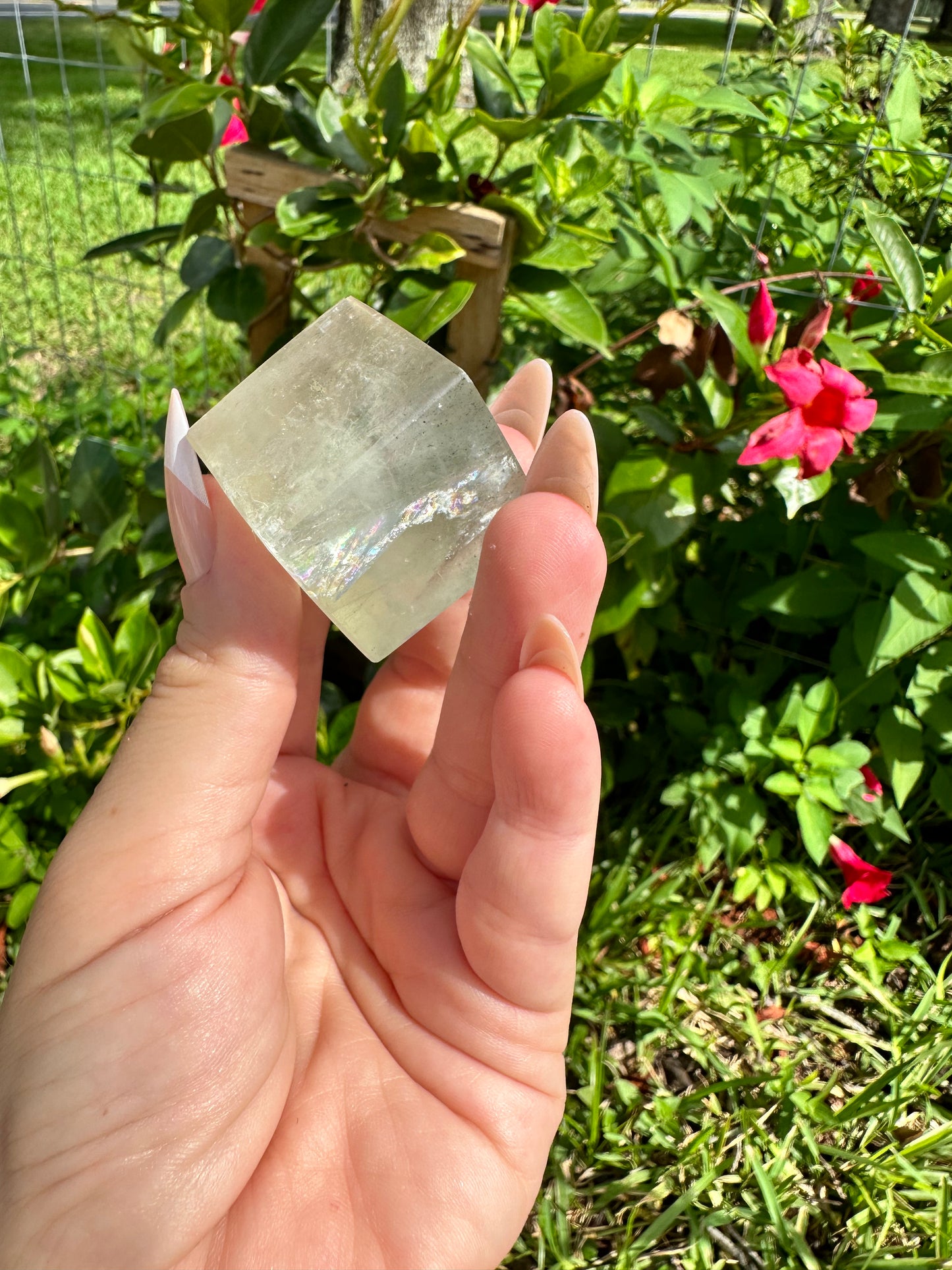 Minty Fluorite Cube