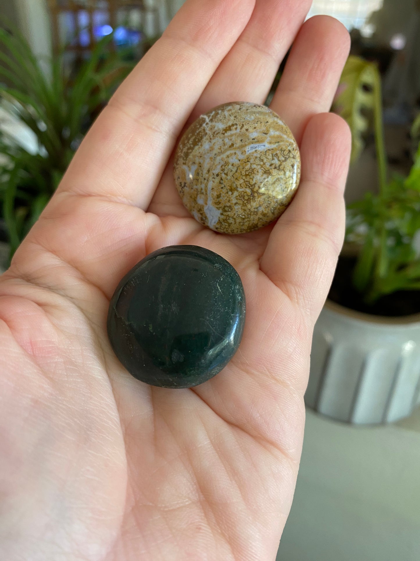 Round Ocean Jasper