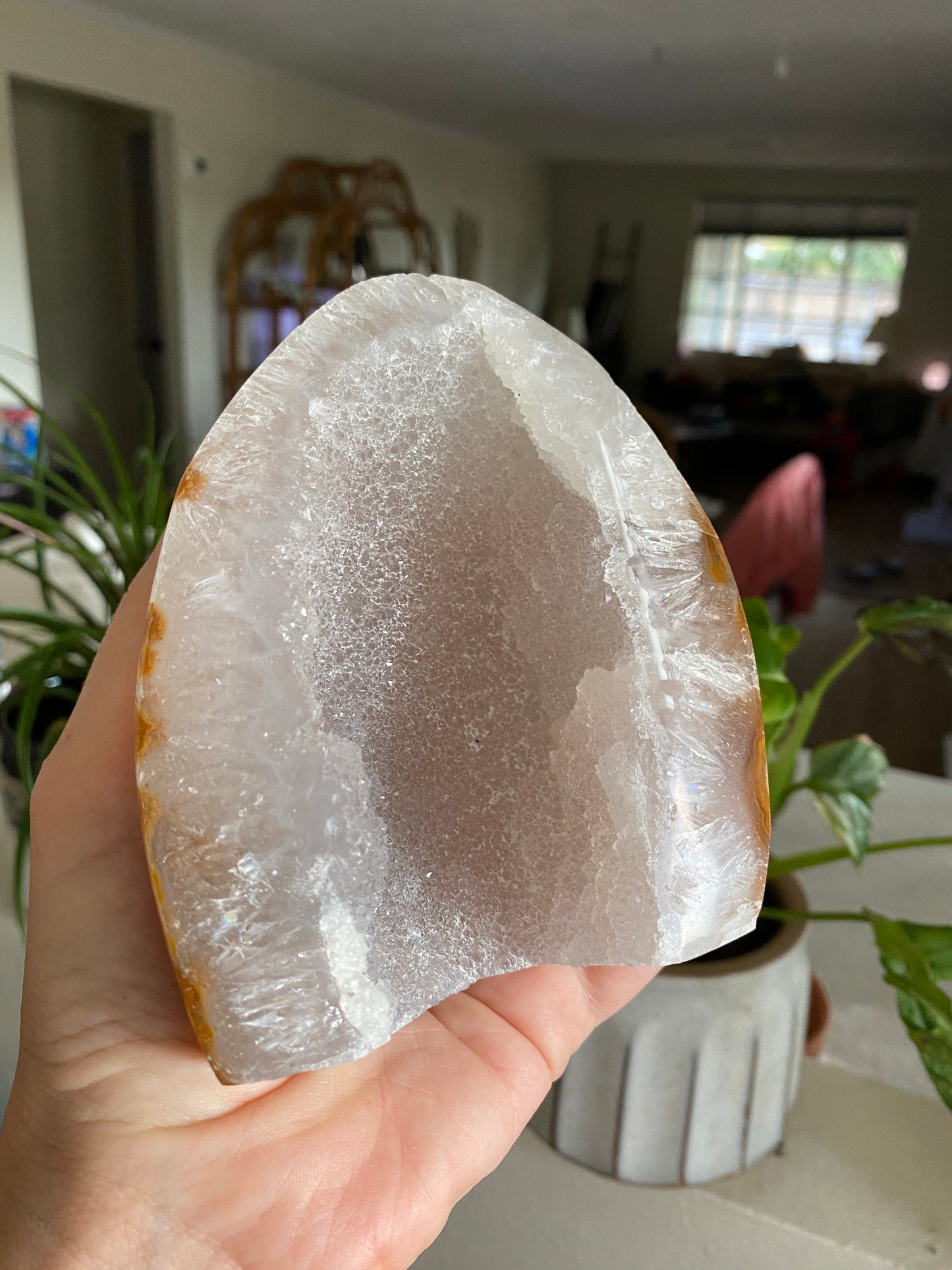 Sugar Druzy Agate Freeform