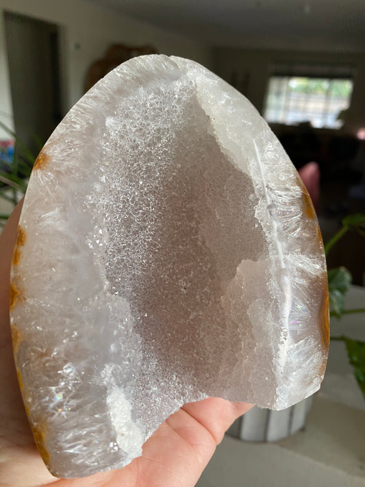 Sugar Druzy Agate Freeform