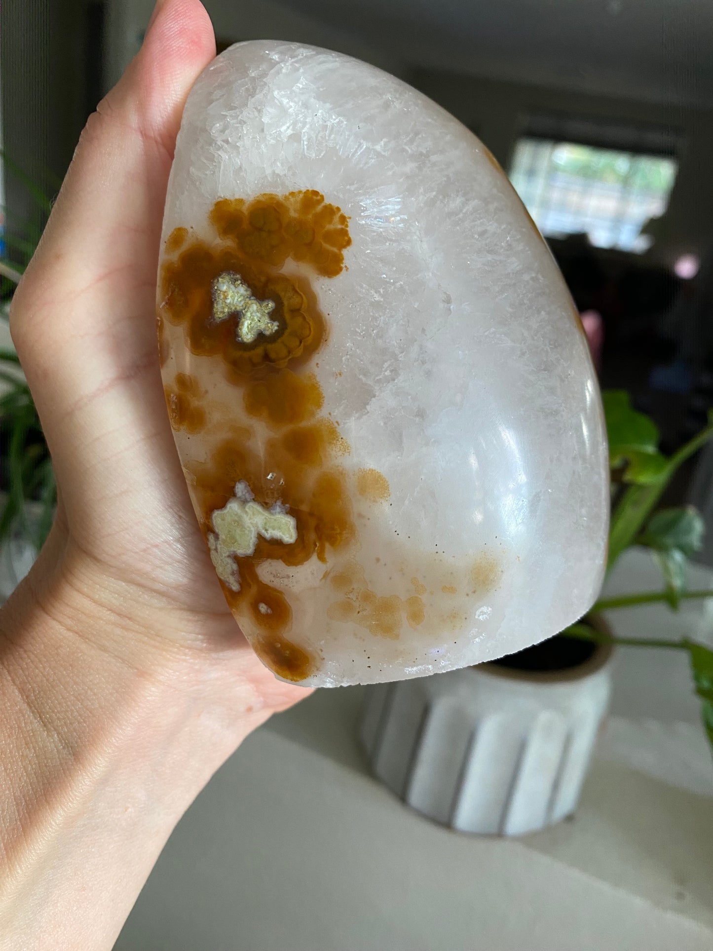 Sugar Druzy Agate Freeform