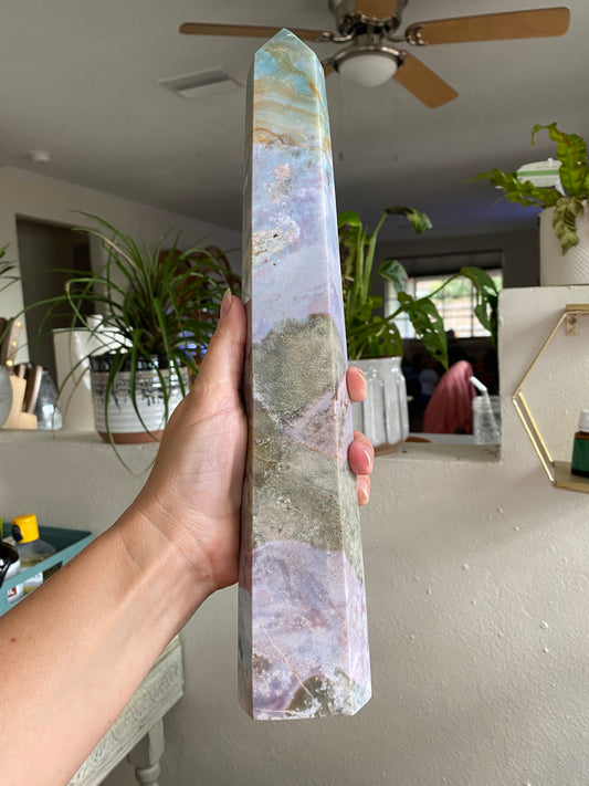 Pastel Ocean Jasper Tower