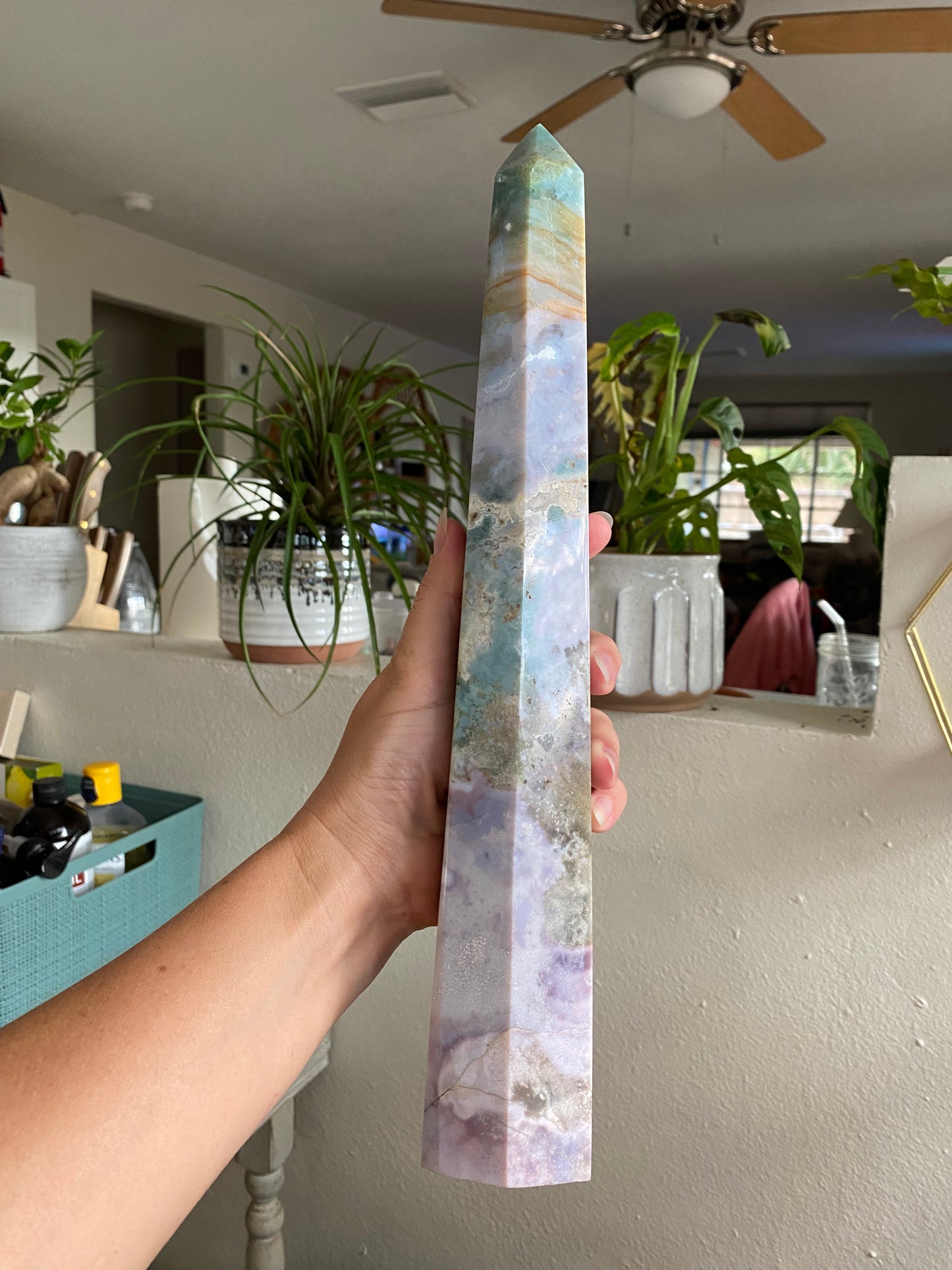 Pastel Ocean Jasper Tower