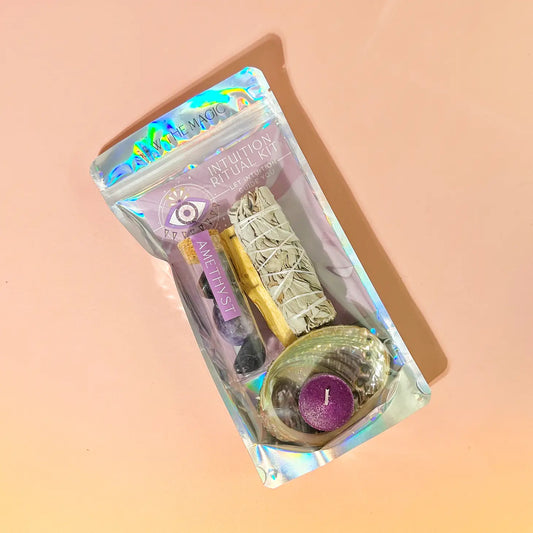 Intuition + Guidance Kit with Sage, Palo Santo and Amethyst